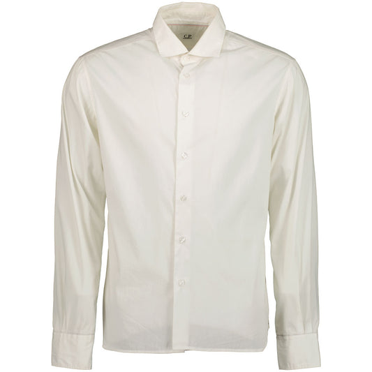 C.P. Long Sleeve Stretch Popeline Shirt - Casual Basement
