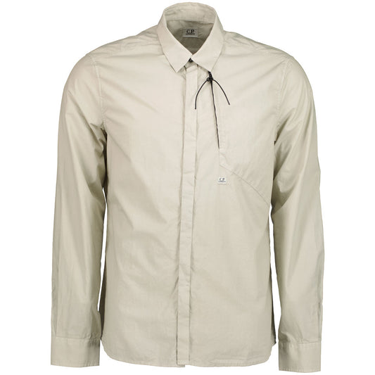 C.P. Long Sleeve Cotton Shirt - Casual Basement