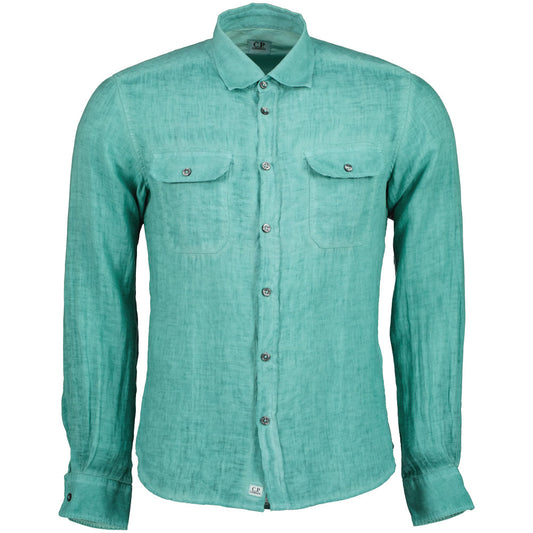 C.P. Long Sleeve Linen Shirt - Casual Basement