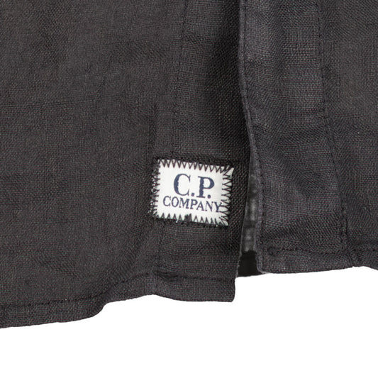 C.P. Short Sleeve Linen Shirt - Casual Basement