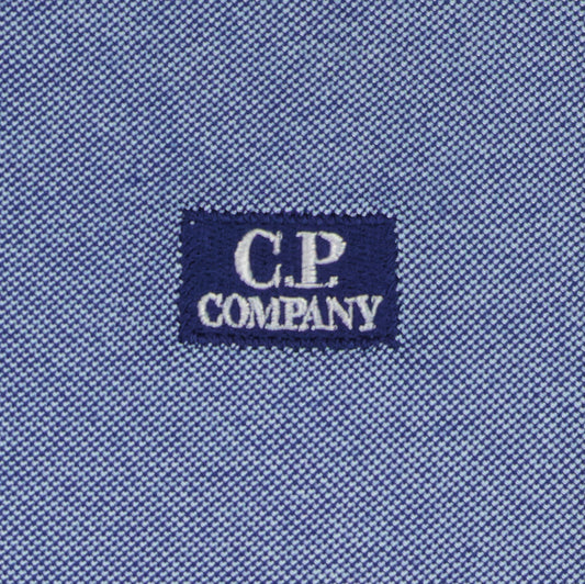 C.P. Junior Logo Patch Polo Shirt - Casual Basement