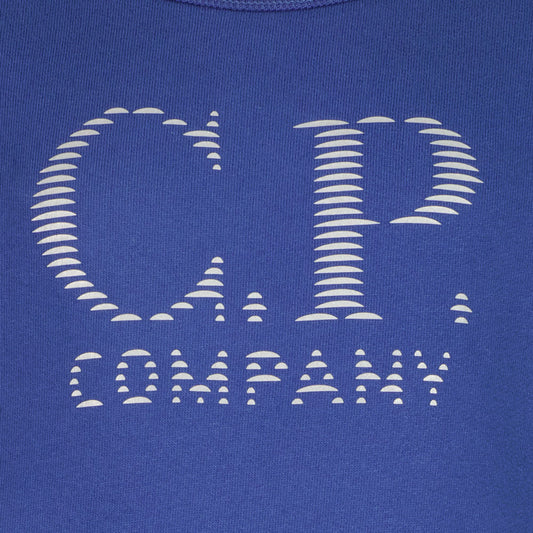 C.P. Junior Crewneck Logo Print Sweatshirt - Casual Basement