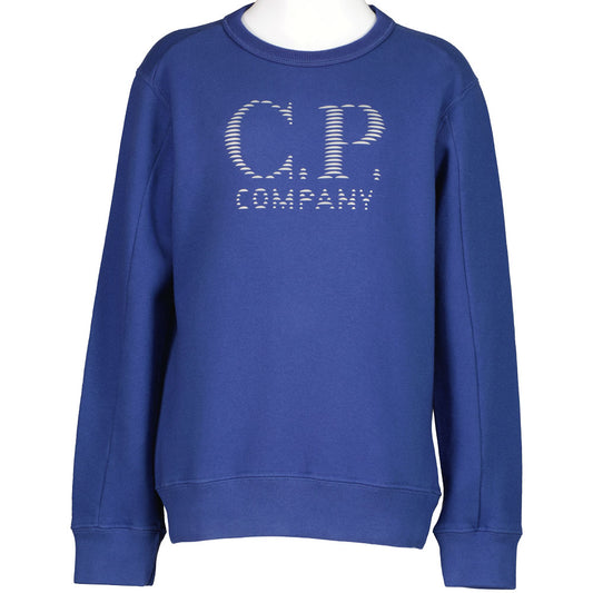 C.P. Junior Crewneck Logo Print Sweatshirt - Casual Basement