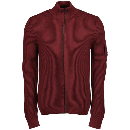 C.P. Knitted Turtle Neck Lens Cardigan - Casual Basement