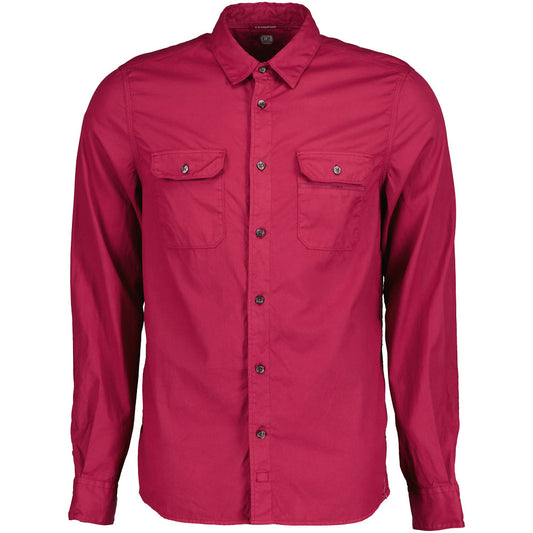 C.P. Long Sleeve Popeline Shirt - Casual Basement
