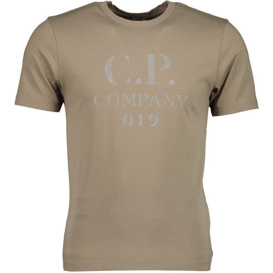 '019' Logo Print T-Shirt - Casual Basement