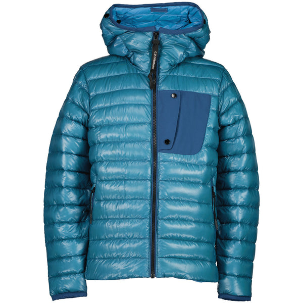 C.P. COMPANY GOGGLE SHELL JACKET ブルー CP Company Blue Soft Shell R Goggle Jacket - Large – Mat's