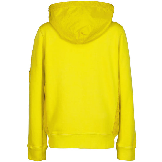 C.P. Junior Zip Up Mixed Hooded Lens Sweatshirt - Casual Basement