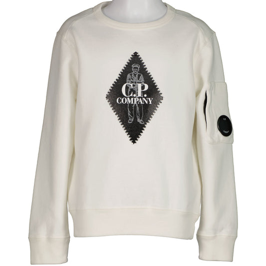 C.P. Junior Logo Print Lens Sweatshirt - Casual Basement