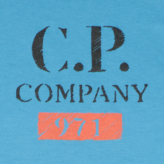 C.P. Junior Long Sleeve Logo Print T-Shirt - Casual Basement