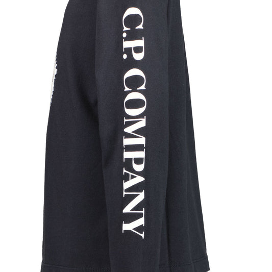 C.P. Junior Long Sleeve Diamond Sailor Logo T-Shirt - Casual Basement