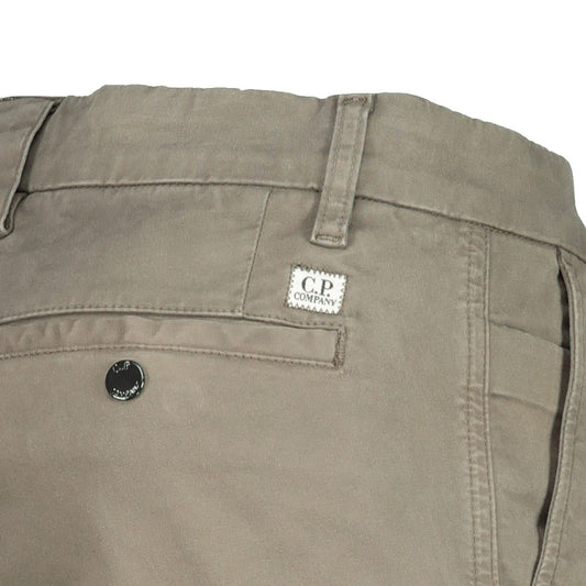 C.P. Slim Fit Satin Trousers - Casual Basement