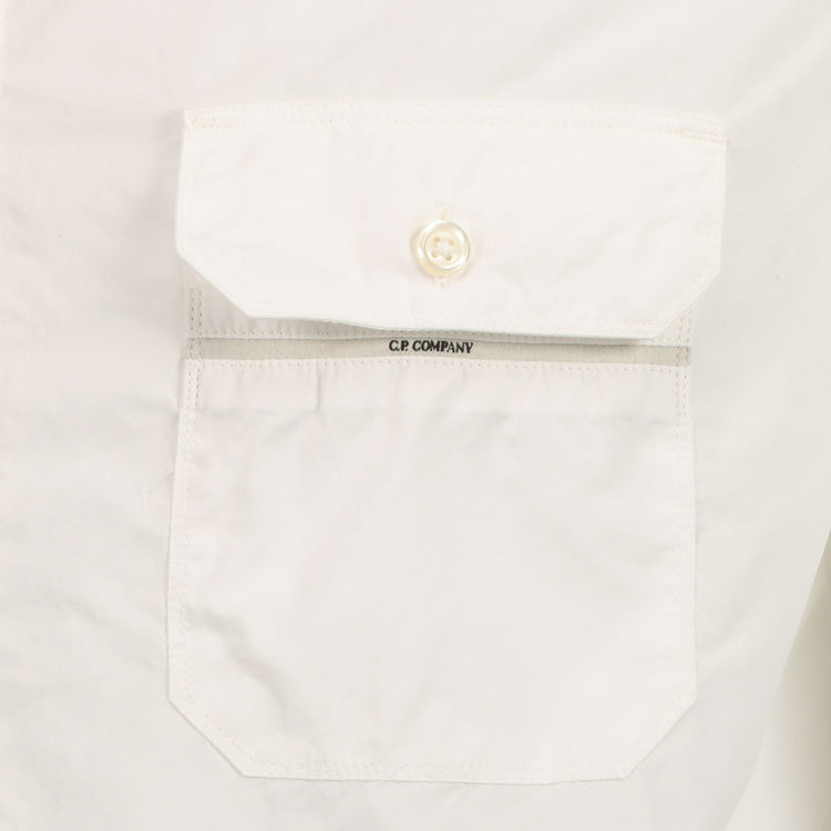Long Sleeve Poplin Cotton Shirt - Casual Basement