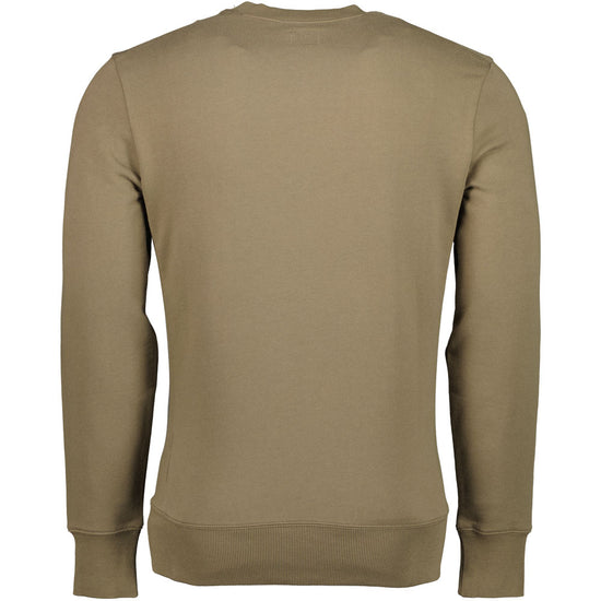 Diagonal Fleece Logo Sweatshirt - Casual Basement