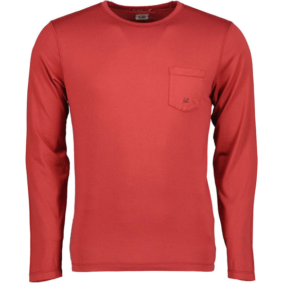 Long Sleeve Logo Print T-Shirt - Casual Basement