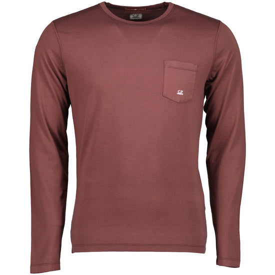 Long Sleeve Logo Print T-Shirt - Casual Basement