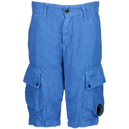 C.P. Junior Linen Lens Cargo Shorts - Casual Basement