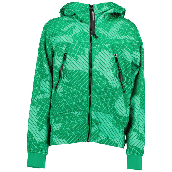 C.P. Company Junior Camo Net Hooded Goggle Jacket - Casual Basement