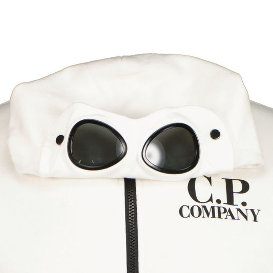 C.P. Company Junior Goggle Hooded Zip Up Sweatshirt - Casual Basement