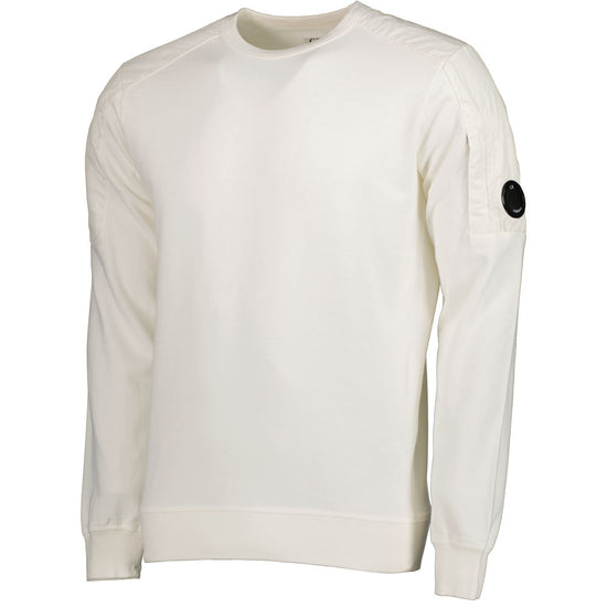 C.P. Company Junior Mixed Crewneck Lens Sweatshirt - Casual Basement