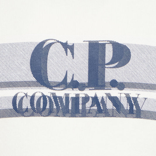 C.P. Company Junior Textured Logo Sweatshirt - Casual Basement