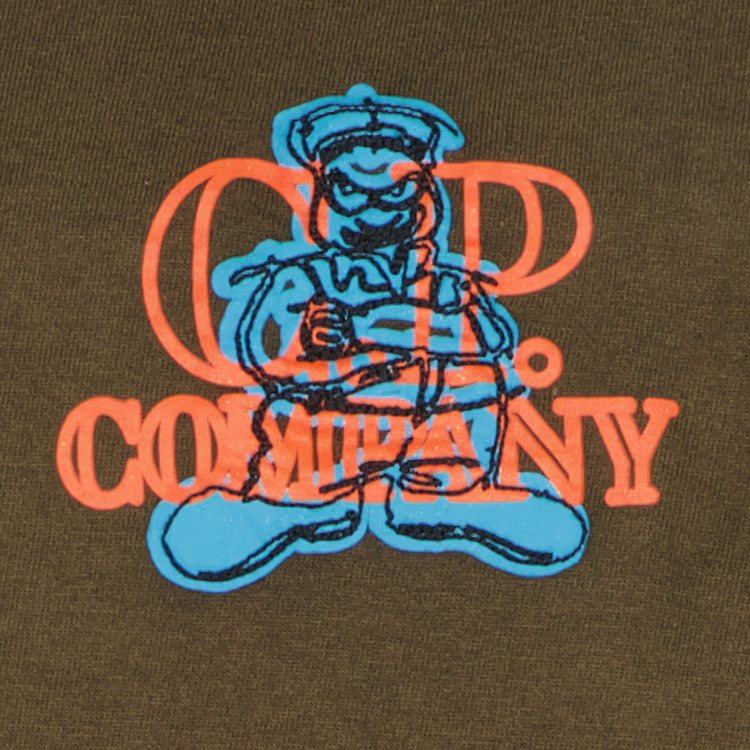 C.P. Junior Long Sleeve Comics and Cars Logo T-Shirt - Casual Basement