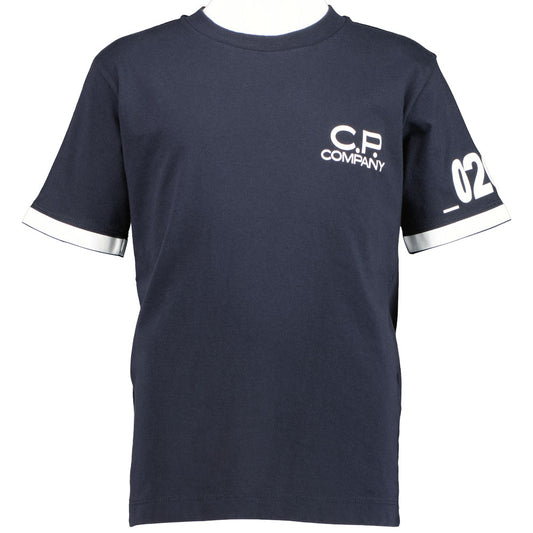 C.P. Company Junior '_020' Logo Print T-Shirt - Casual Basement