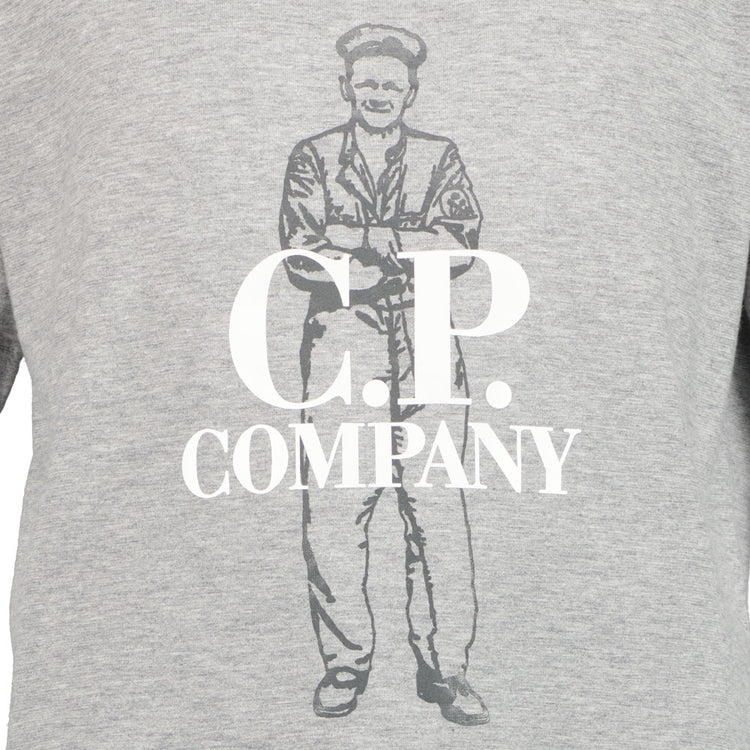 C.P. Company Junior Sailor Logo T-Shirt - Casual Basement