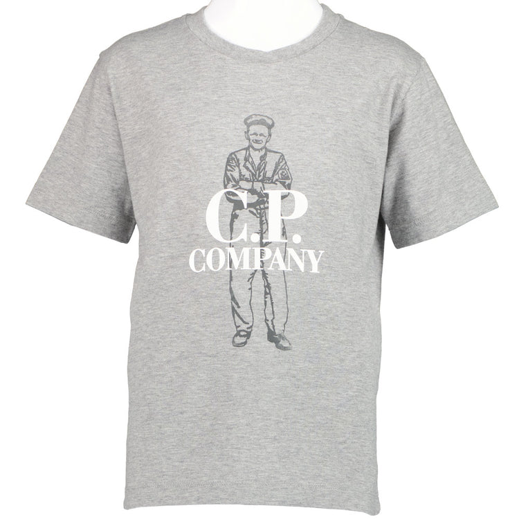 C.P. Company Junior Sailor Logo T-Shirt - Casual Basement