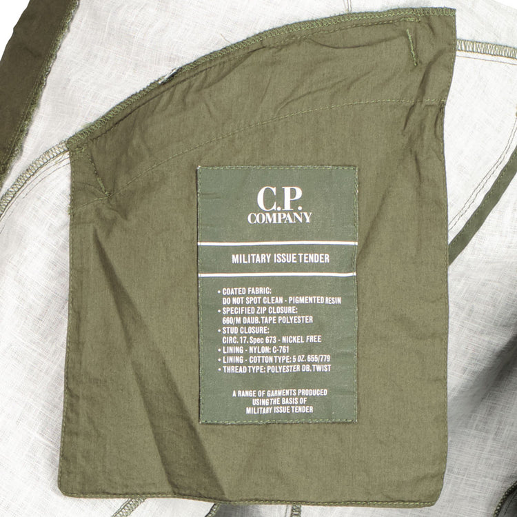 C.P. Plated Linen Lens Cargo Shorts - Casual Basement