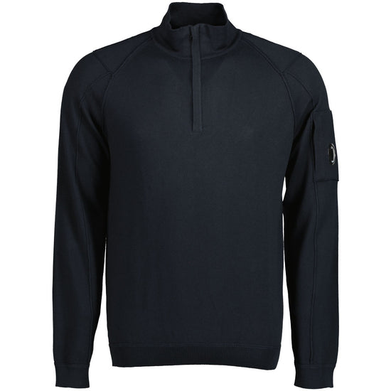 C.P. Quarter Zip Lens Knit - Casual Basement