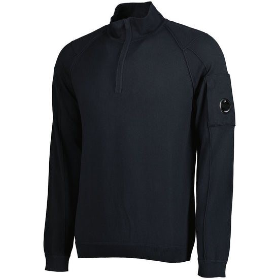 C.P. Quarter Zip Lens Knit - Casual Basement