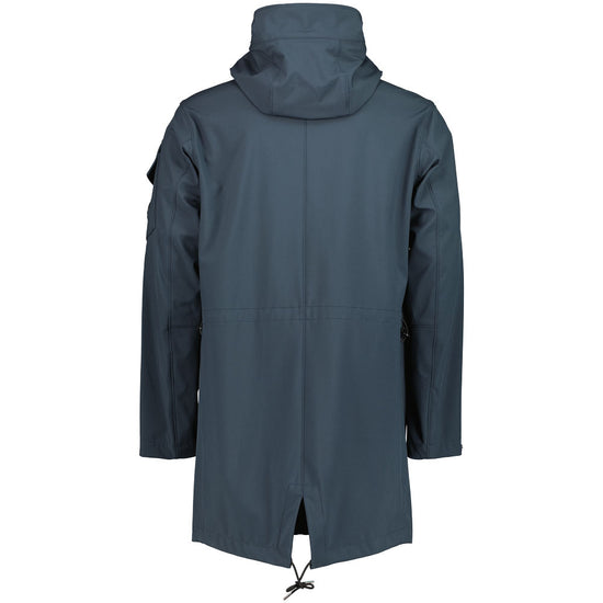 C.P. Soft Shell Long Hooded Lens Parka - Casual Basement