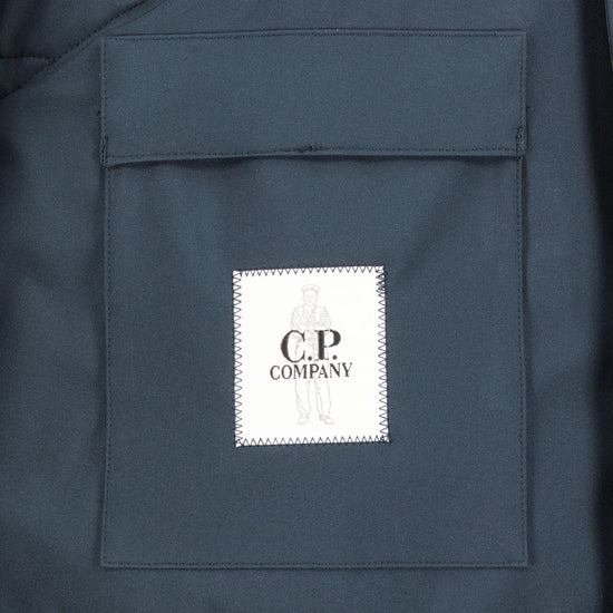 C.P. Soft Shell Long Hooded Lens Parka - Casual Basement
