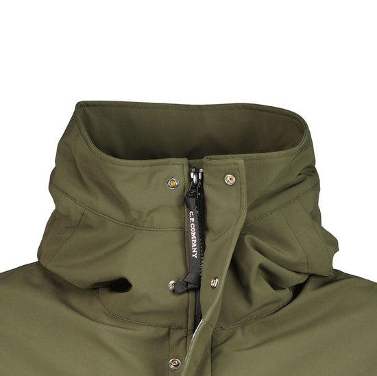 C.P. Soft Shell Long Hooded Parka - Casual Basement