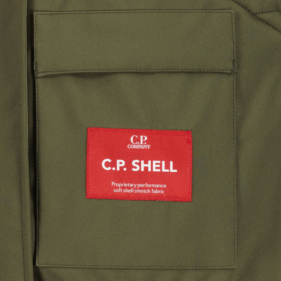 C.P. Soft Shell Long Hooded Parka - Casual Basement