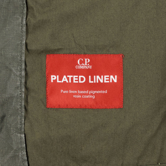 C.P. Plated Linen Lens Jacket - Casual Basement