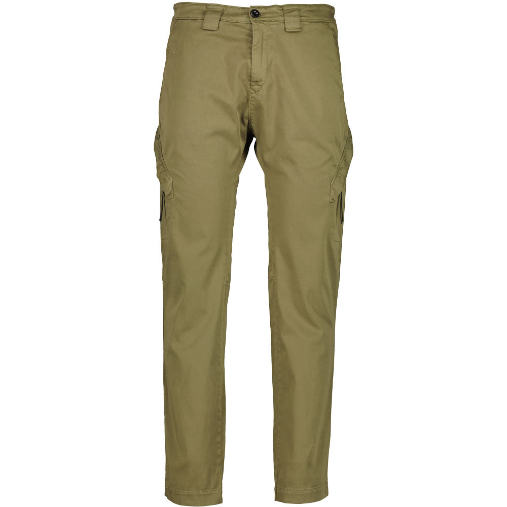 C.P. Company | C.P. Company RASO Stretch Trousers - Burnt Olive