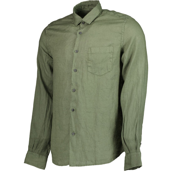 C.P. Company Long Sleeve Linen Shirt - Casual Basement