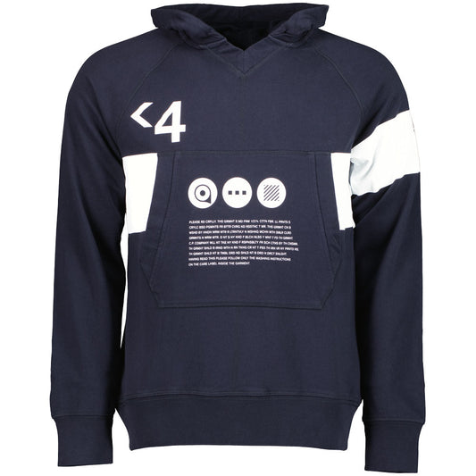 C.P. Hooded Text Print Sweatshirt - Casual Basement