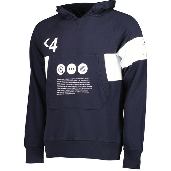 C.P. Hooded Text Print Sweatshirt - Casual Basement