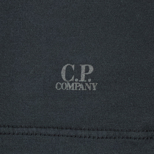 C.P. Company Button Up Logo Print T-Shirt - Casual Basement