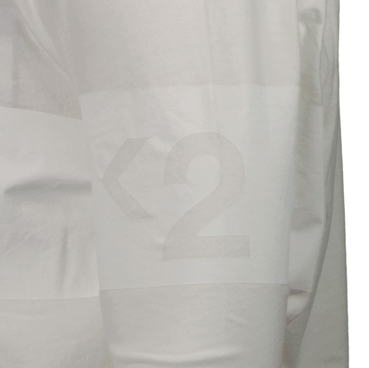 C.P. Text Print Long Sleeve T-Shirt - Casual Basement