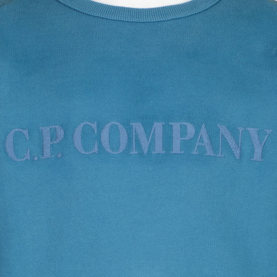 C.P. Junior Embroidered Logo Sweatshirt - Casual Basement