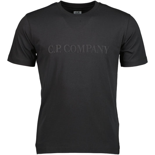 C.P. Junior Embroidered Logo T-Shirt - Casual Basement