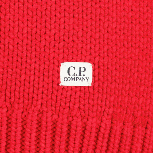 Winter Cotton Logo Patch Knit - Casual Basement