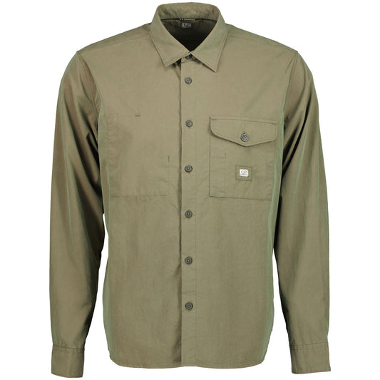 C.P. Reps Cotton Nylon Peach Shirt - Casual Basement