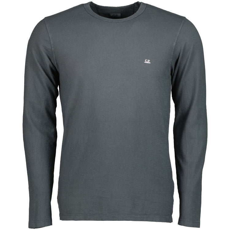 C.P. Long Sleeve Small Logo T-Shirt - Casual Basement