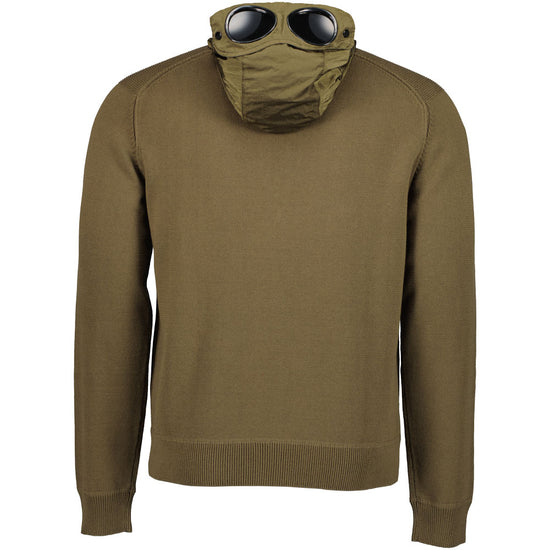 C.P. Junior Zip Up Goggle Hooded Knit - Casual Basement