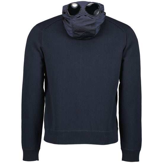 C.P. Junior Zip Up Goggle Hooded Knit - Casual Basement